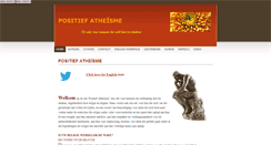 Desktop Screenshot of positief-atheisme.nl